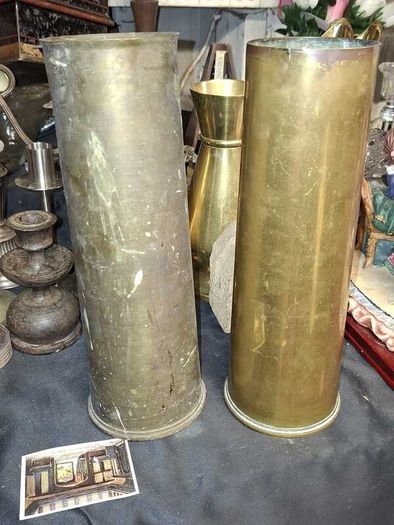 Old Brass Shells WW1 ETC. for sale Price is for the 1, Postage Available or Collection