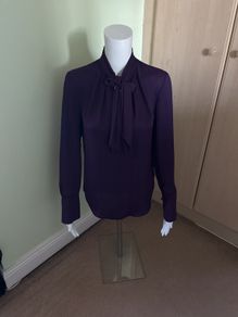 H&M purple blouse