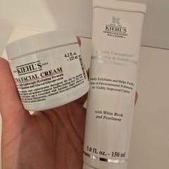 Kiehls Moisturiser and Face Wash