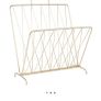 Gold magazine rack / holder Image 3