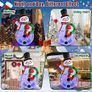 6 FT Snowman Inflatable Image 4