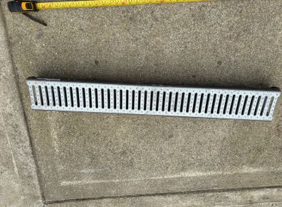 1 Meter Galvanised Channel Drain