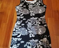 Black & White Pattern Knit Dress Size