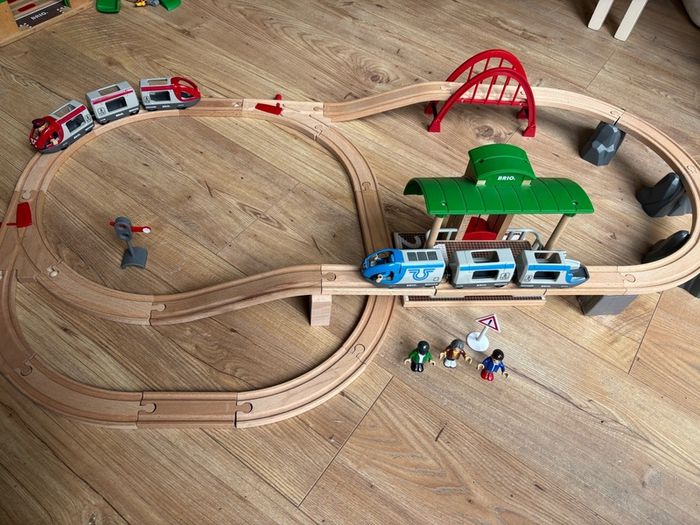 Brio - Huge lot with many boxed items