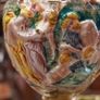 Pair of Mid-Century Italian Capodimonte Angel Table Lamps Image 6