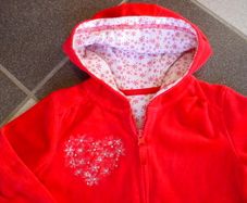Size: 18 Months - 2 Years - An Adorable Hooded Track Suit Top & Pants - Read Carefully - E
