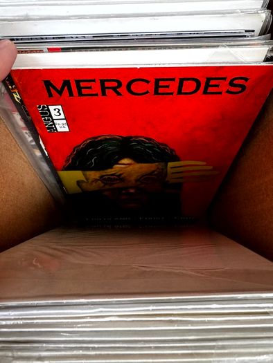Indie Long Comic Box w 250 Comics for Sale