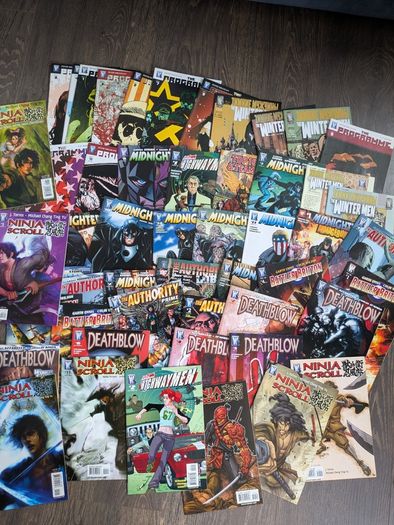 67 various Wildstorm Comic Books