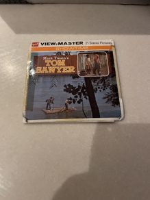 viewmaster Tom Sawyer reels x3