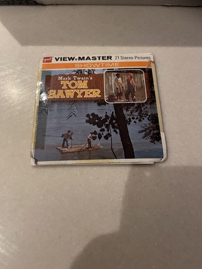 viewmaster Tom Sawyer reels x3