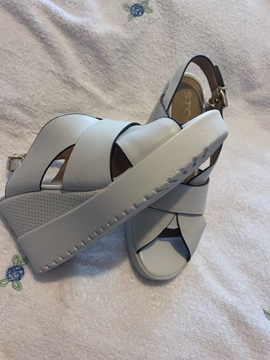 Italian leather Stonefly sandals.