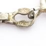 925 Vintage Italian Sterling Silver Box Chain Bracelet Image 6