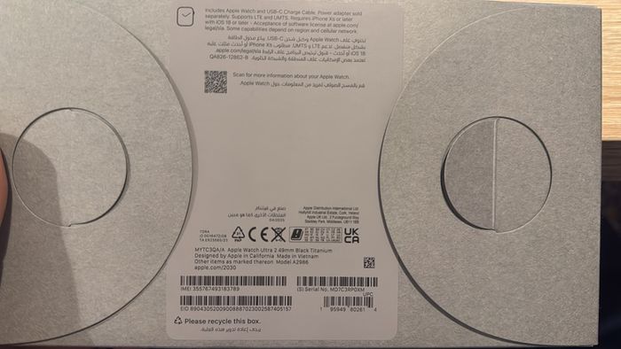 Apple Watch Ultra 2,(IRISH STOCK) GPS+ Cell Brand New Sealed 1 year Apple warranty