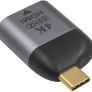 USB-C Thunderbolt 3 (Male) to HDMI (Female) 4K@60Hz Gold-Plated/Aluminum-Alloy Adapter (Brand New/Warranty) Image 5