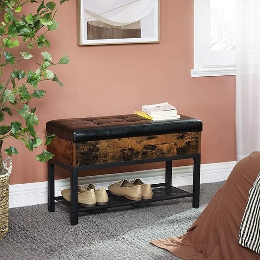 New Hallway Bedroom Shoe Storage Bench - FREE P&P