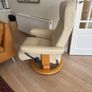 Ekornes Stressless Armchair and Footsstall Image 2