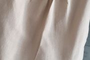 PLT stone linen feel ring front mini skirt Sz 6UK - Bnwt