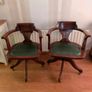 Antique Captain's Chairs Image 5
