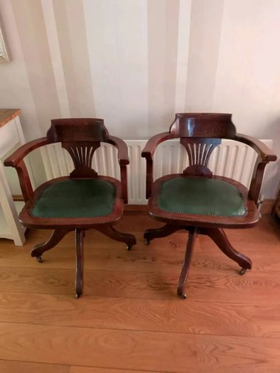 Antique Captain's Chairs