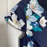 BNWT Precis Petite blue floral shift sheath dress UK12 Image 5