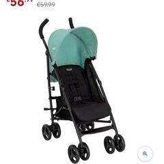 Graco elite stroller mint green , barely used.