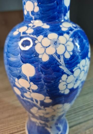 Chinese Prunus Pattern Vase Qing