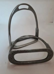 Vintage Crown Silver Plate Co. English Riding Stirrups (Pair)