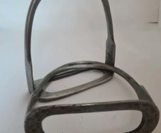 Vintage Crown Silver Plate Co. English Riding Stirrups (Pair)