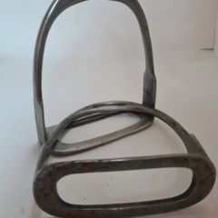 Vintage Crown Silver Plate Co. English Riding Stirrups (Pair)