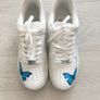 Nike Air Force 1 Custom Blue Butterfly Trainers | EU 38 UK 4.5 Image 4