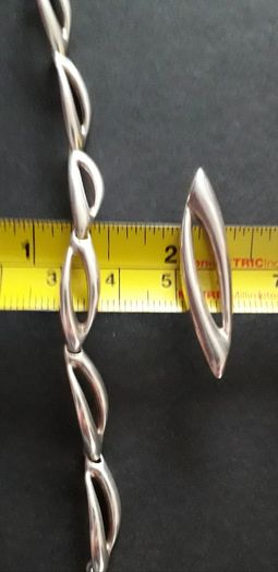 925 Matching Silver Bracelet and Pendant Set