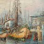 Classic Maritime Seascape (1993) An American Keepsake from MassachusettsArtist: Florence (Florenz) Image 3