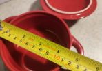SET OF 2 Ceramic bowl and lid. New. .