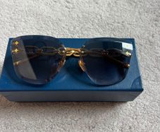 Louis Vuitton jewel cat eyes Sunglasses