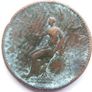 1806 Halfpenny - George III British Copper Coin Image 3