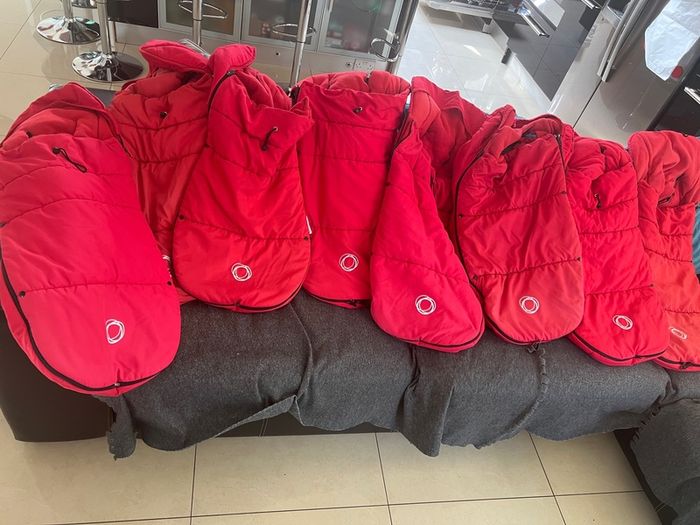 Bugaboo foot muffs in swords