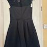 Girls Black Lipsy Dress size 13 Image 2