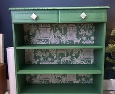 Bookshelf with drawers