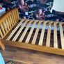 Single Wooden Bed Frame with Slatted Base Image 4