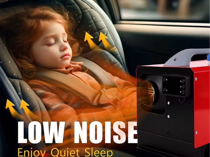 New 12V 5kw Diesel Car Heater Car Parking Air Heater Fast Warm Fast Heating Vehicle Preheating System with LCD Thermostat Remote Control Automatic Shutdown Safety Protection