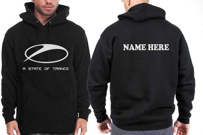 Personalised ASOT HOODIE printed CARBON FIBER hoodie Armin Van buuren hoodie