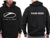 Personalised ASOT HOODIE printed CARBON FIBER hoodie Armin Van buuren hoodie
