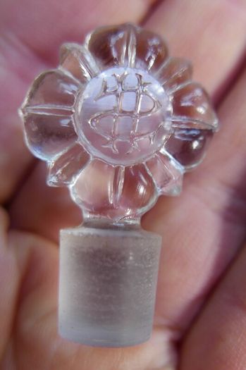 Antique 1800s Societe Hygienique Paris France Perfume Bottle. In Perfect Condition.