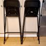 2 foldable IKEA bar stools Image 2