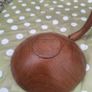 Vintage African Wooden Tripod Bowl Image 4