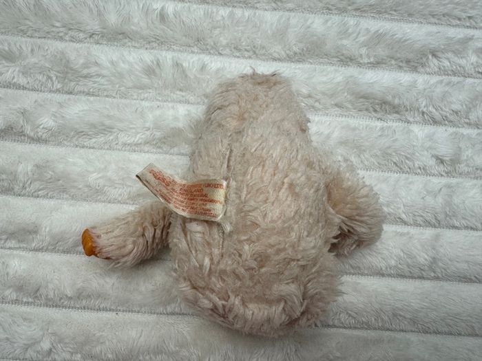 Vintage Russ Berrie Baby Gonga approx. 5 Gorilla  Damaged Leg Used Please see photos