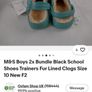 Brand New M&S Unisex Crocs With Cosy Fur Lining - Colour - Dusted Aqua - Size - U.K.12 - RRP - 10.00 - Sterling - 13.99 - Euro Image 8