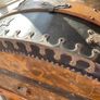 Vintage American Dome-Top Steamer Trunk / Storage Chest Image 5