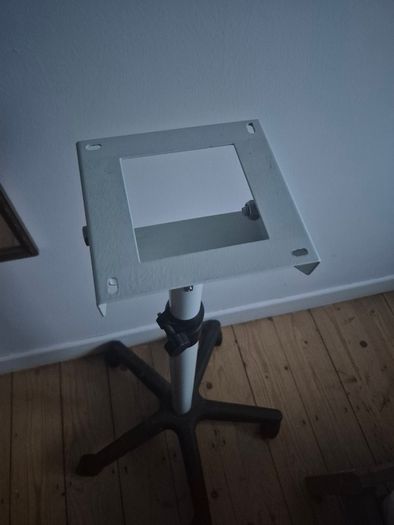 Adjustable stand for dryer/blaster