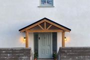 Custom Project Oak Beam Porch